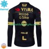 Radtrikot Winter Thermal Fleece Visma Lease A Bike 2024 N001